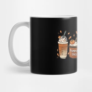 Tis the season fall autumn football pumpkin coffee leaves Mug